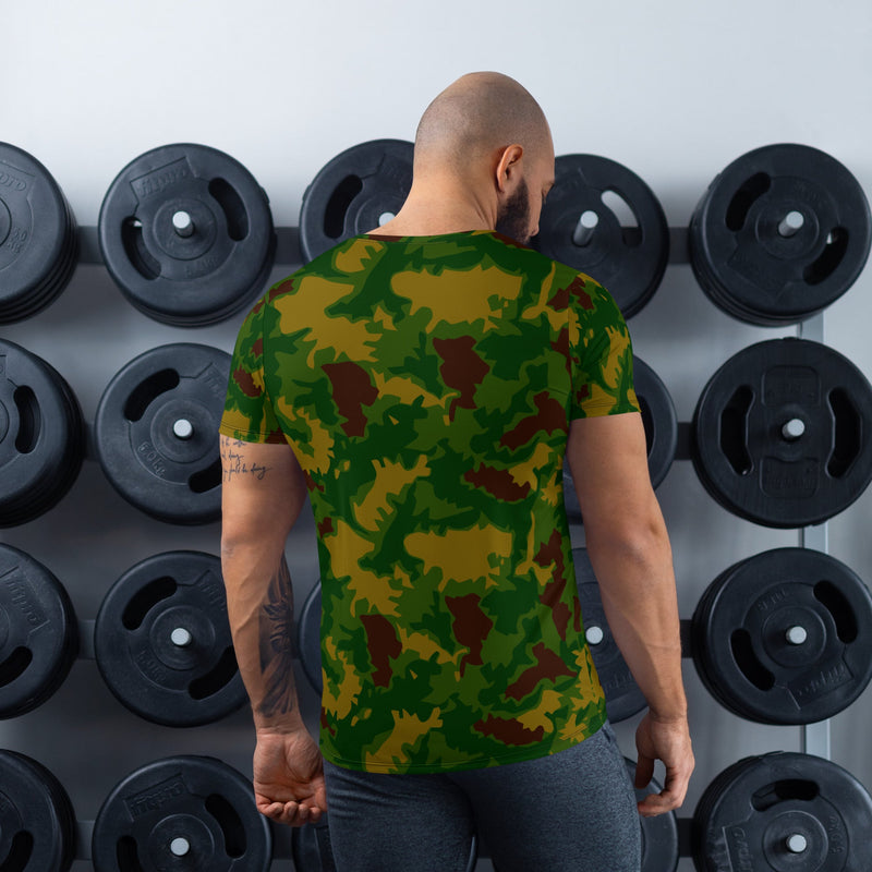 Leaf Hungarian Woodland CAMO Mens Athletic T-Shirt - Shirt