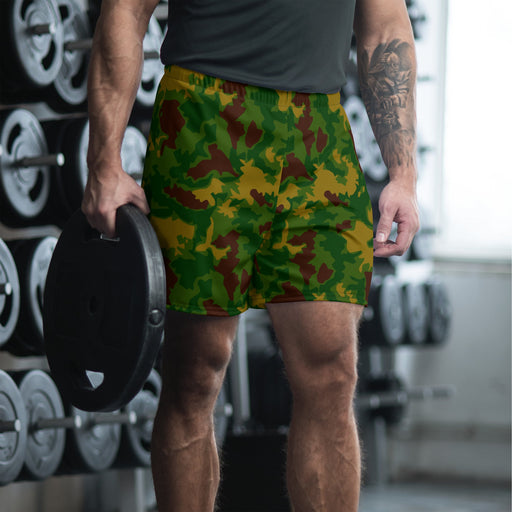 Leaf Hungarian Woodland CAMO Unisex Athletic Long Shorts - XS