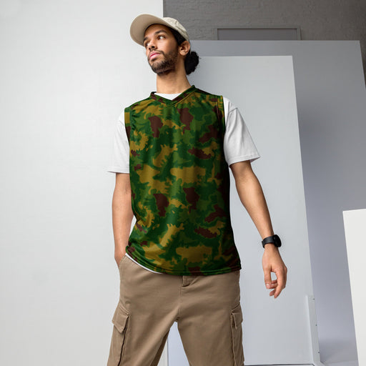 Leaf Hungarian Woodland CAMO Unisex Basketball Jersey - 2XS