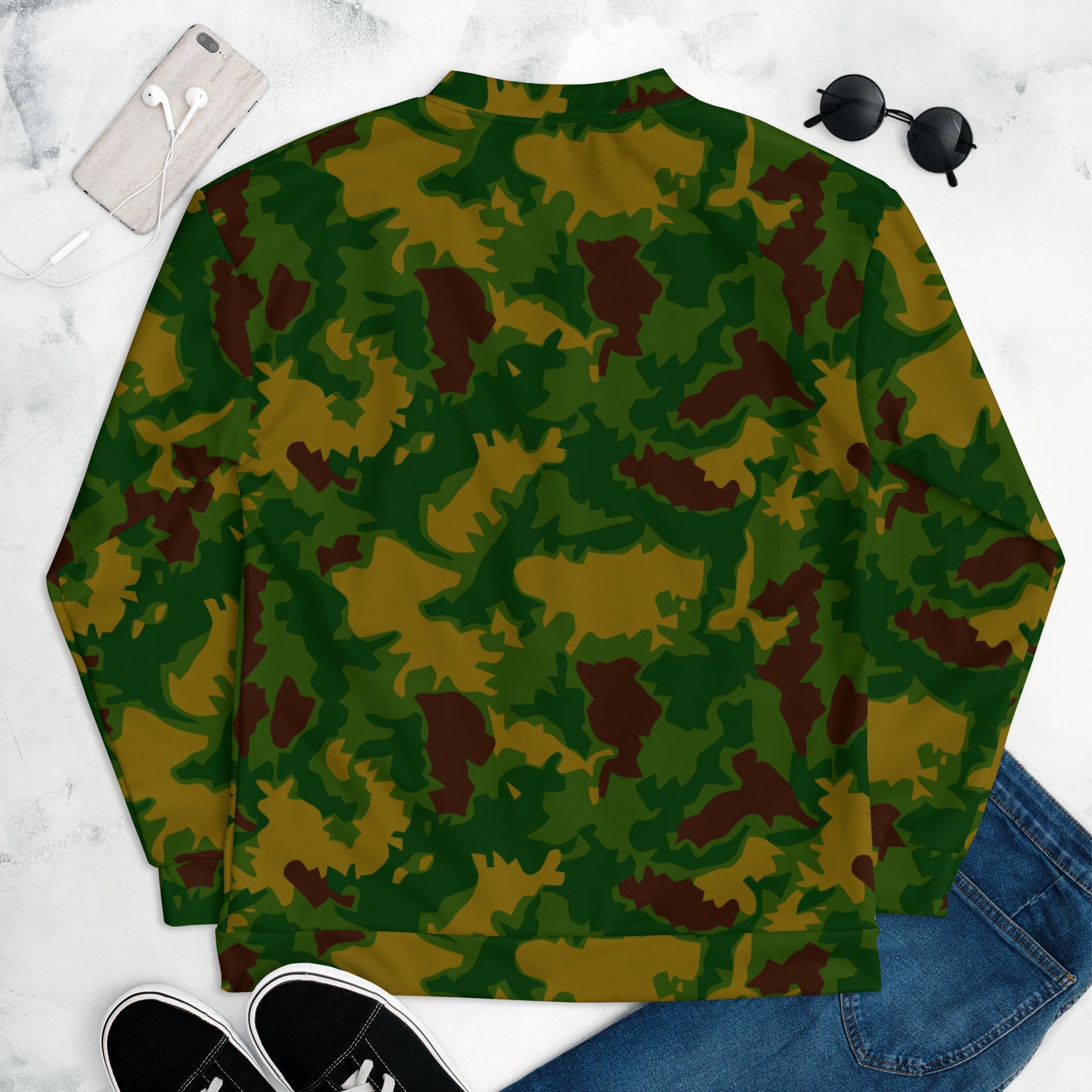 Hungarian Leaf CAMO Unisex Bomber Jacket - Jackets