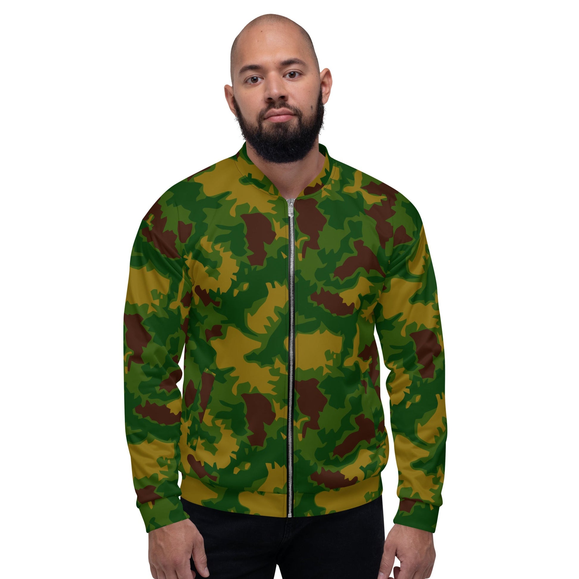 Hungarian Leaf CAMO Unisex Bomber Jacket - Jackets