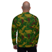 Leaf Hungarian Woodland CAMO Unisex Bomber Jacket