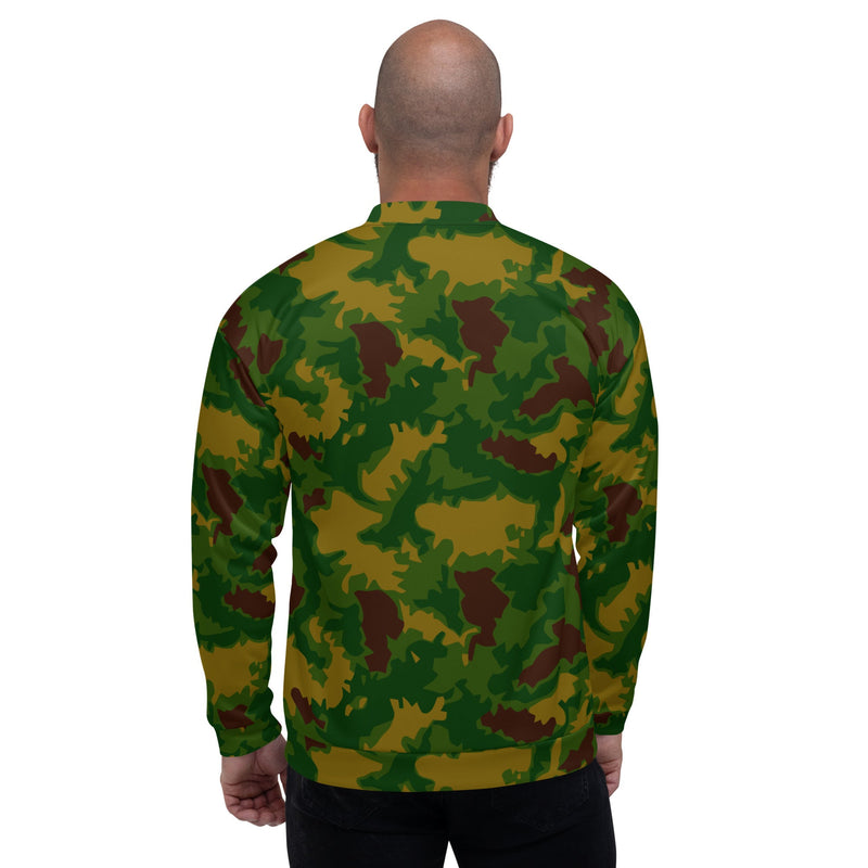 Leaf Hungarian Woodland CAMO Unisex Bomber Jacket