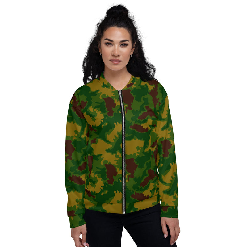 Leaf Hungarian Woodland CAMO Unisex Bomber Jacket