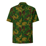 Leaf Hungarian Woodland CAMO Unisex Short-Sleeve Button Shirt - Button-Up