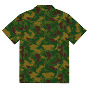 Leaf Hungarian Woodland CAMO Unisex Short-Sleeve Button Shirt - Button-Up