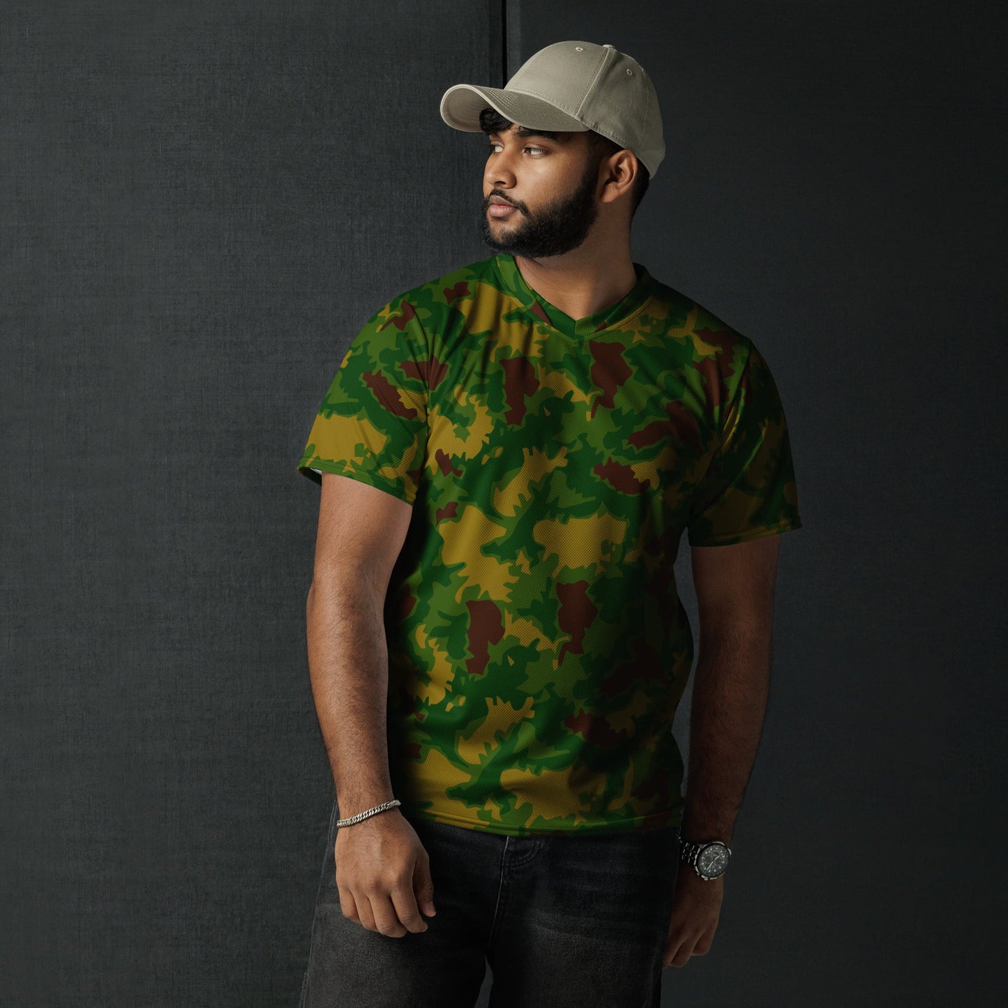 Hungarian Leaf CAMO unisex sports jersey - Sports Jerseys