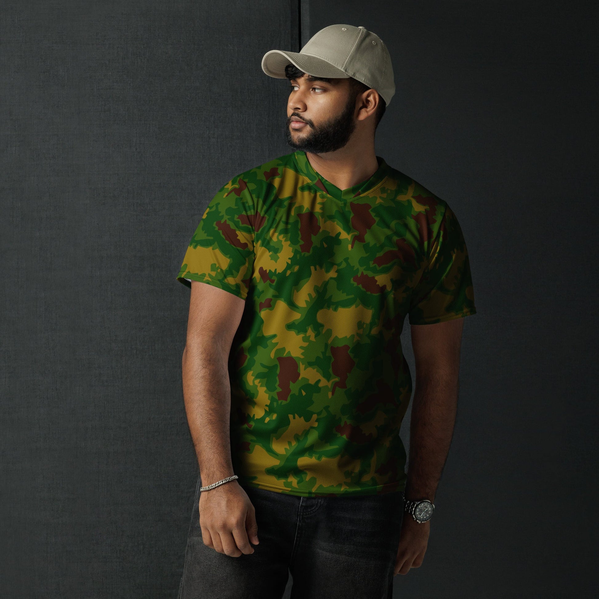 Hungarian Leaf CAMO unisex sports jersey - Sports Jerseys