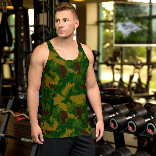Leaf Hungarian Woodland CAMO Unisex Tank Top - XS