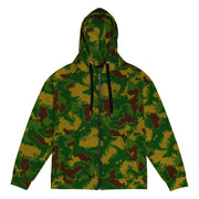 Leaf Hungarian Woodland CAMO Unisex Zip Hoodie - 2XS