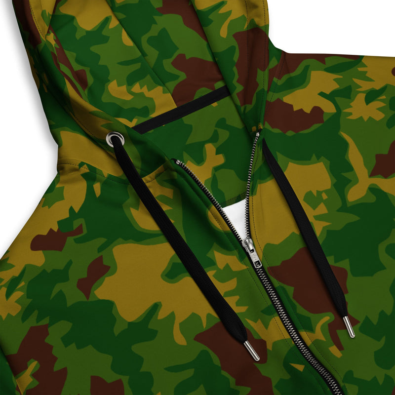 Leaf Hungarian Woodland CAMO Unisex Zip Hoodie