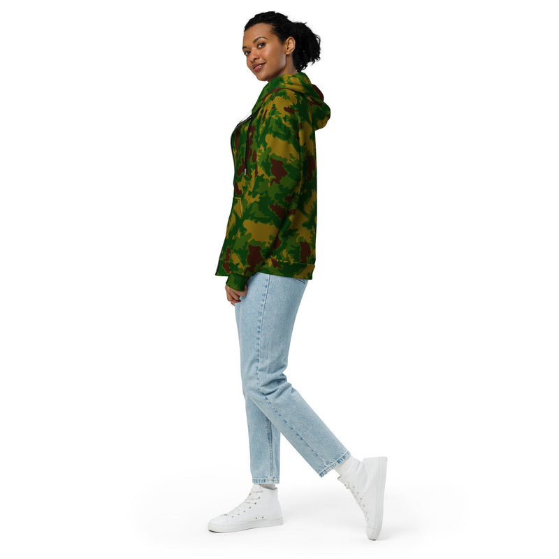 Leaf Hungarian Woodland CAMO Unisex Zip Hoodie