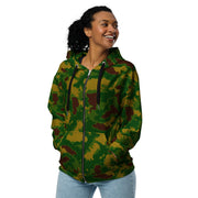 Leaf Hungarian Woodland CAMO Unisex Zip Hoodie