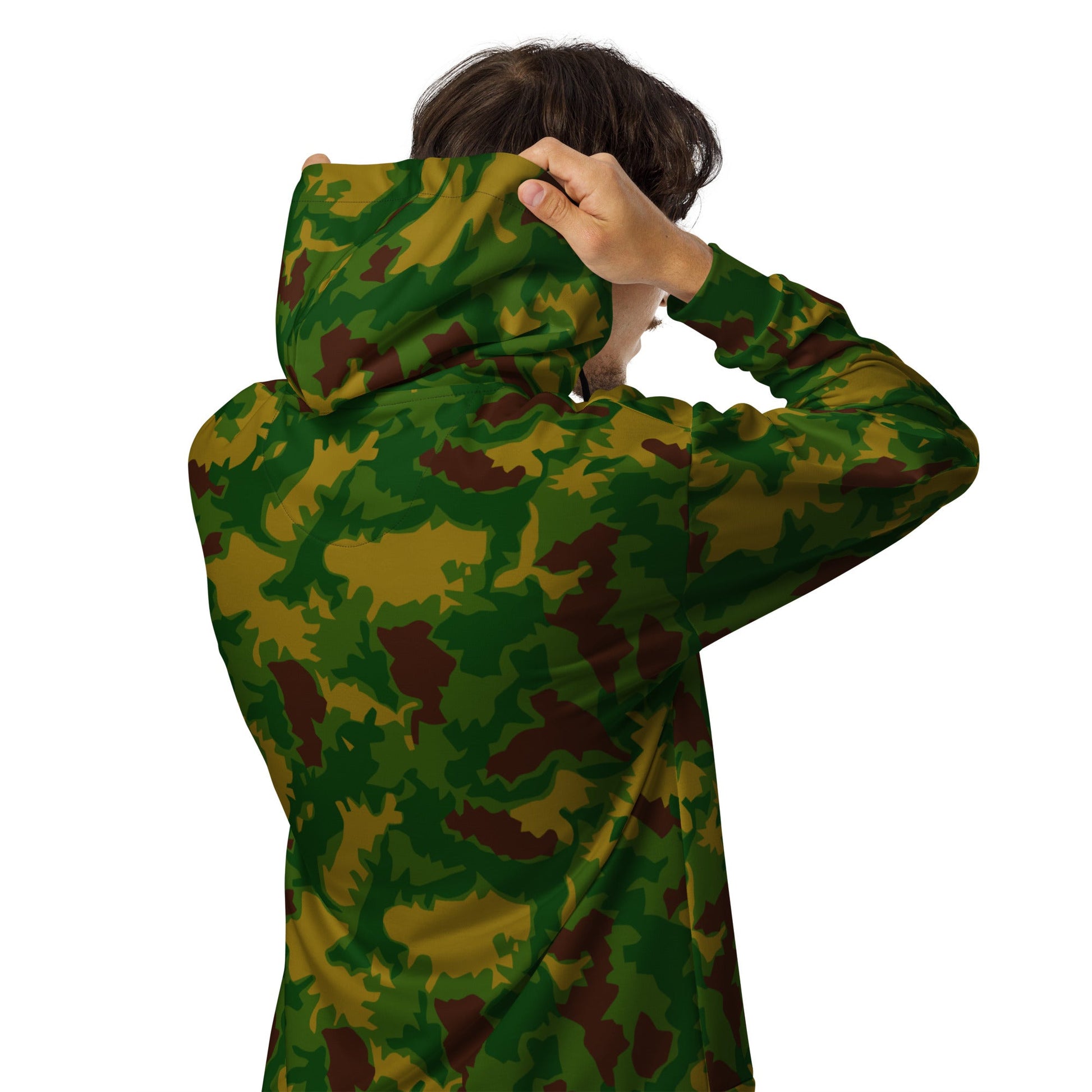Hungarian Leaf CAMO Unisex zip hoodie - Zip Hoodies