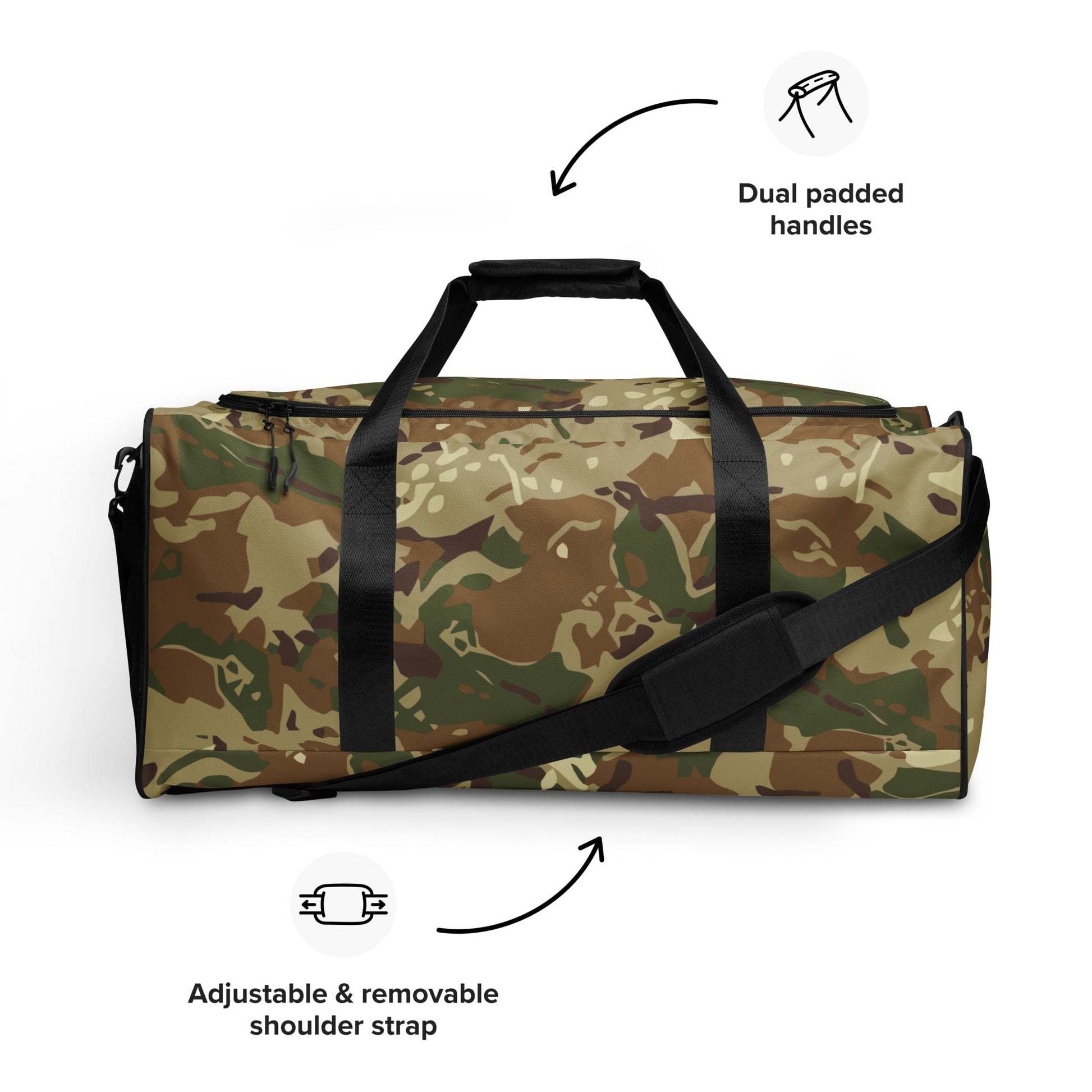 Hungarian Multi-terrain CAMO Duffle bag - Bags