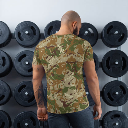 Hungarian Multi-terrain CAMO Mens Athletic T-shirt - T-Shirts