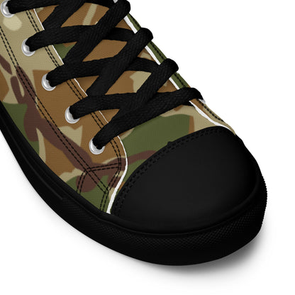 Hungarian Multi-terrain CAMO Mens high top canvas shoes - High Top Canvas Shoes