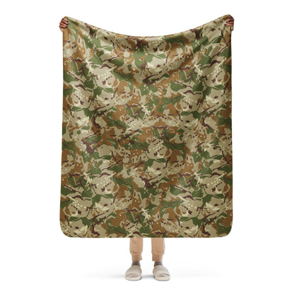 Hungarian Multi-terrain CAMO Sherpa Blanket - 50″×60″