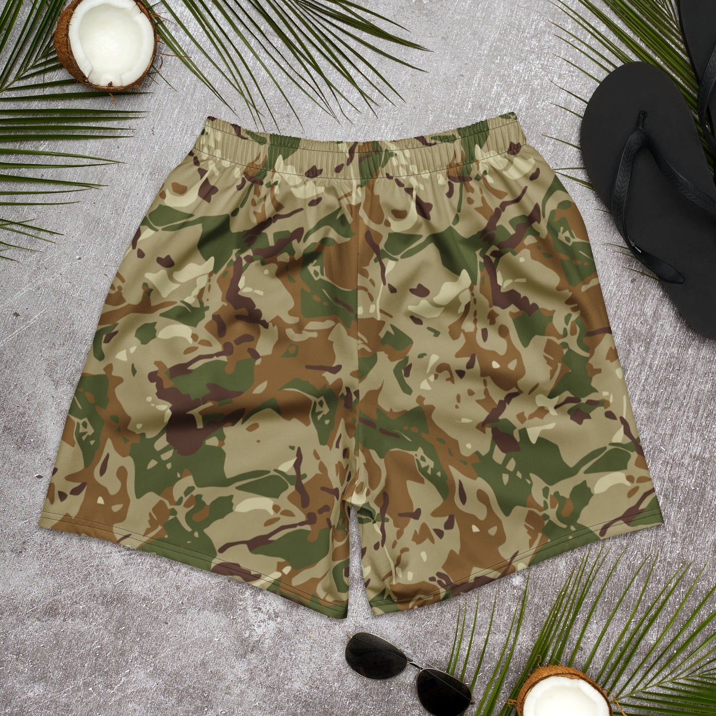Hungarian Multi terrain CAMO Unisex Athletic Long Shorts