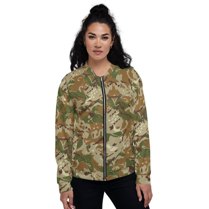 Hungarian Multi-terrain CAMO Unisex Bomber Jacket - Jackets
