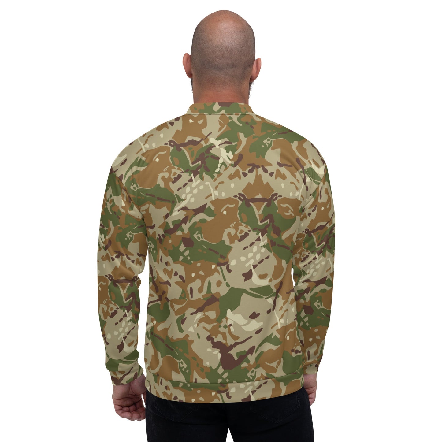 Hungarian Multi-terrain CAMO Unisex Bomber Jacket - Jackets