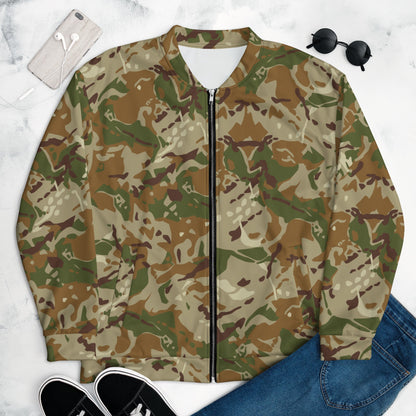 Hungarian Multi-terrain CAMO Unisex Bomber Jacket - XS - Jackets