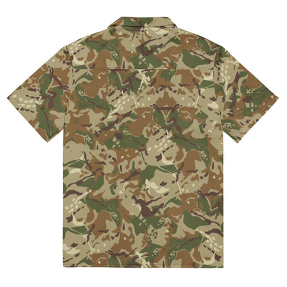Hungarian Multi-terrain CAMO Unisex Short-Sleeve Button Shirt