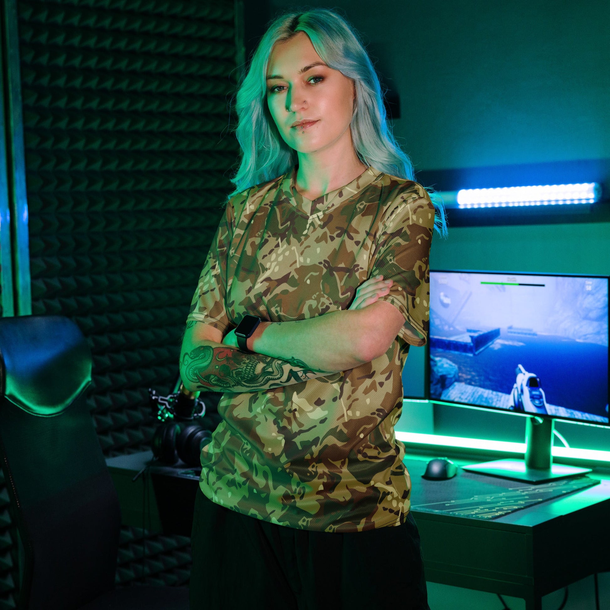 Hungarian Multi terrain CAMO unisex sports jersey Sports Jerseys