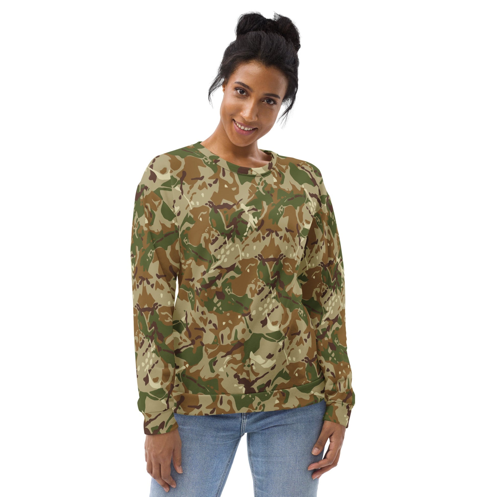 Hungarian Multi-terrain CAMO Unisex Sweatshirt - Sweatshirts