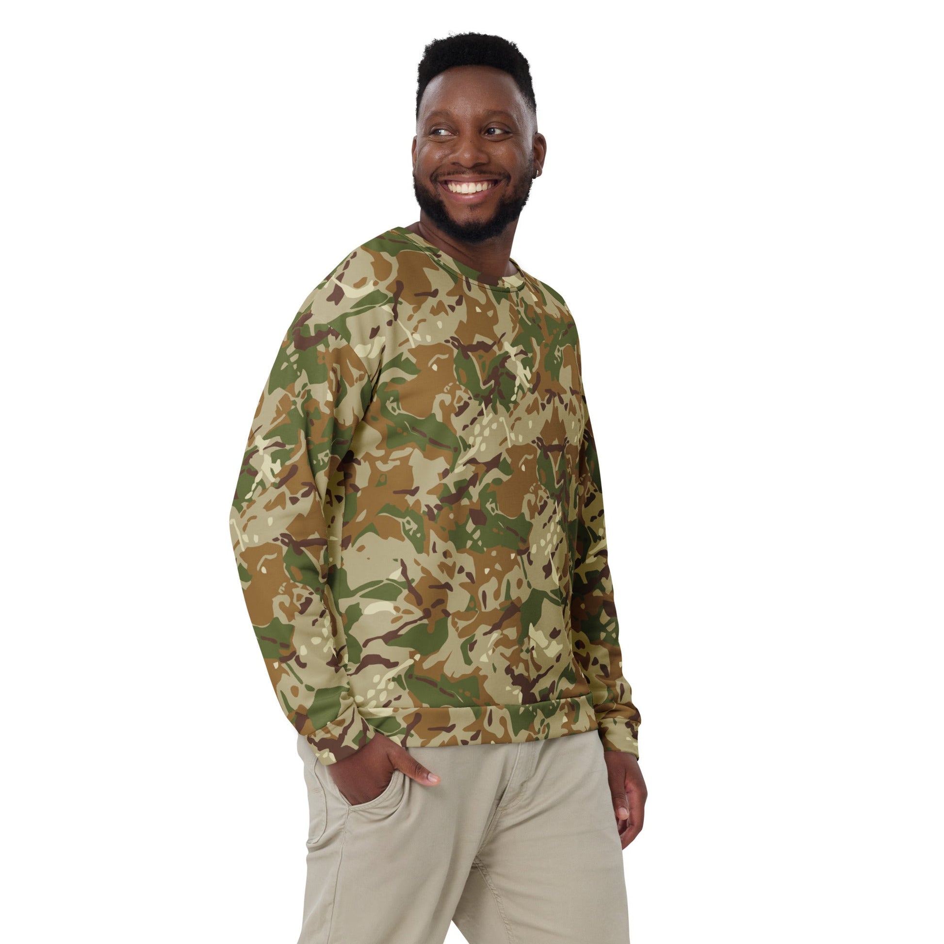 Hungarian Multi-terrain CAMO Unisex Sweatshirt - Sweatshirts