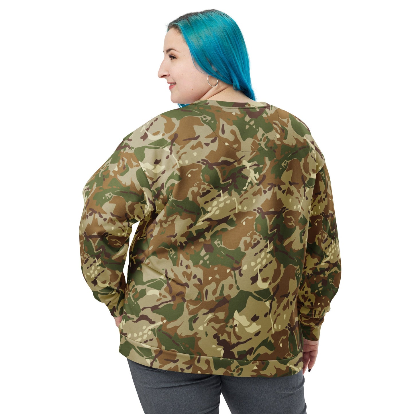 Hungarian Multi-terrain CAMO Unisex Sweatshirt - Sweatshirts