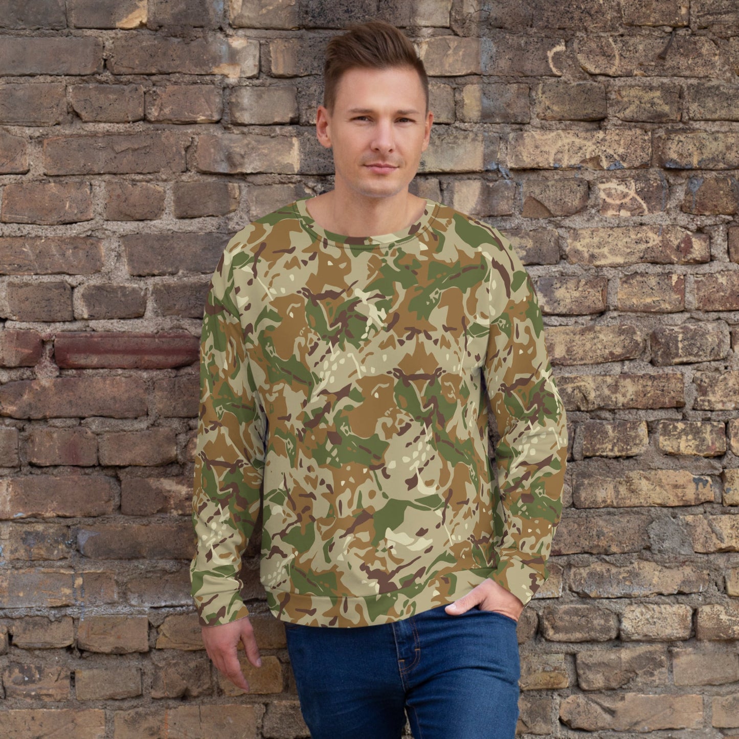 Hungarian Multi-terrain CAMO Unisex Sweatshirt - XS - Sweatshirts
