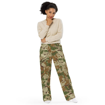 Hungarian Multi-terrain CAMO unisex wide-leg pants - Wide-leg Pants