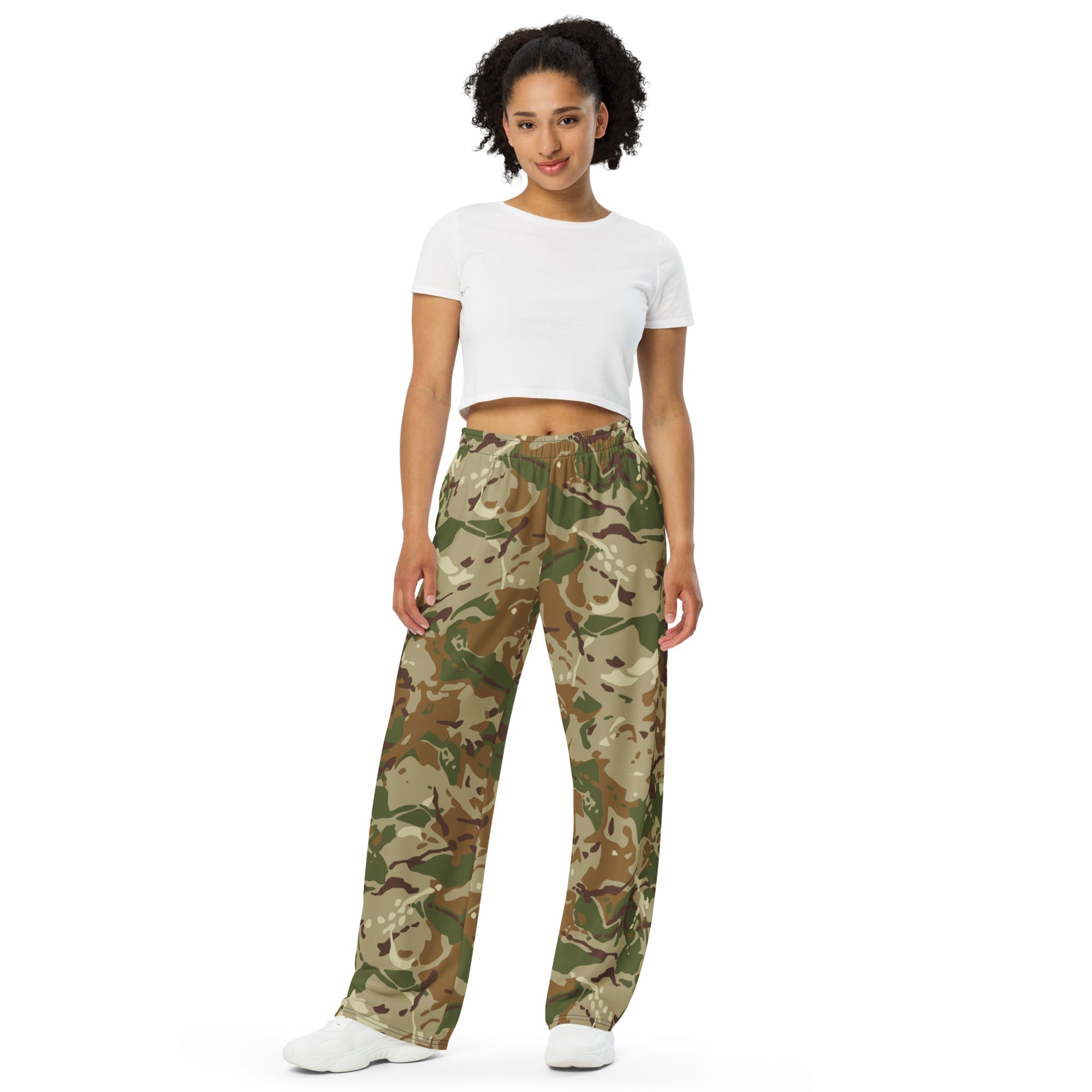 CAMO HQ - Hungarian Multi-terrain CAMO unisex wide-leg pants