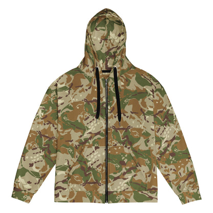 Hungarian Multi terrain CAMO Unisex zip hoodie 2XS Zip Hoodies