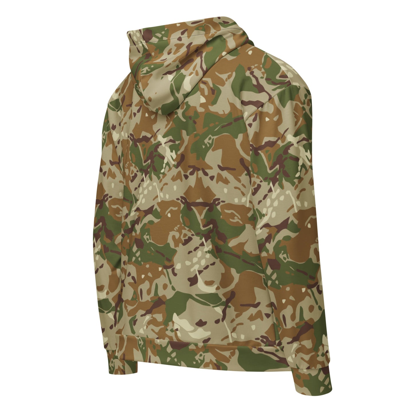 Hungarian Multi terrain CAMO Unisex zip hoodie Zip Hoodies