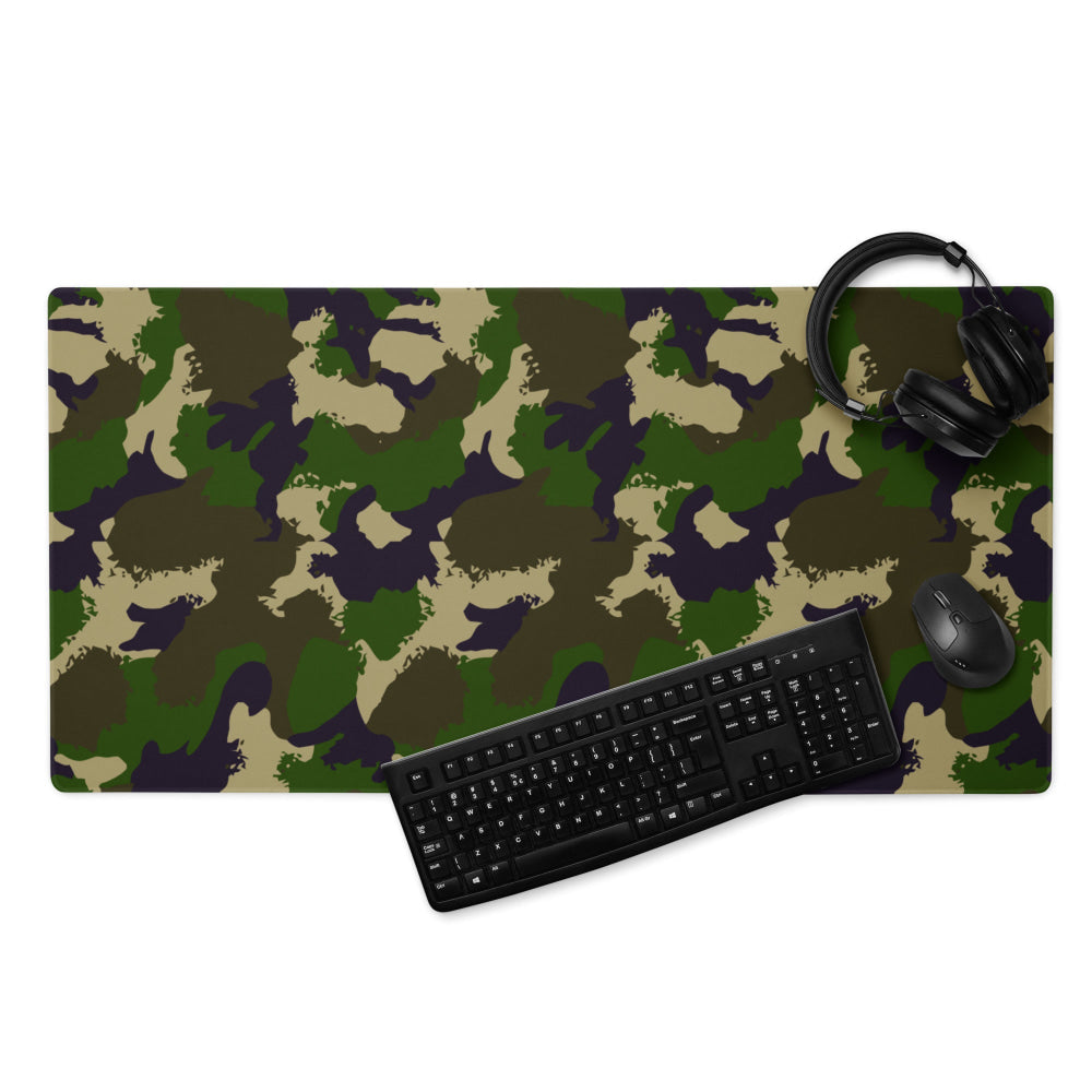 Hungarian NBC Leaf CAMO Gaming mouse pad - 36″×18″ - Mouse Pad