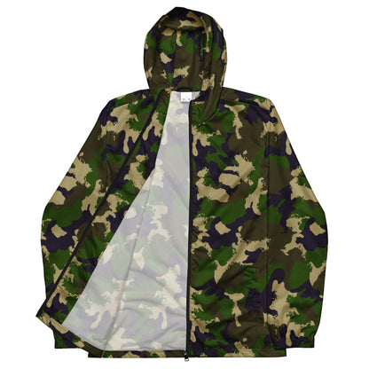 Hungarian NBC Leaf CAMO Men’s windbreaker - Mens Windbreaker