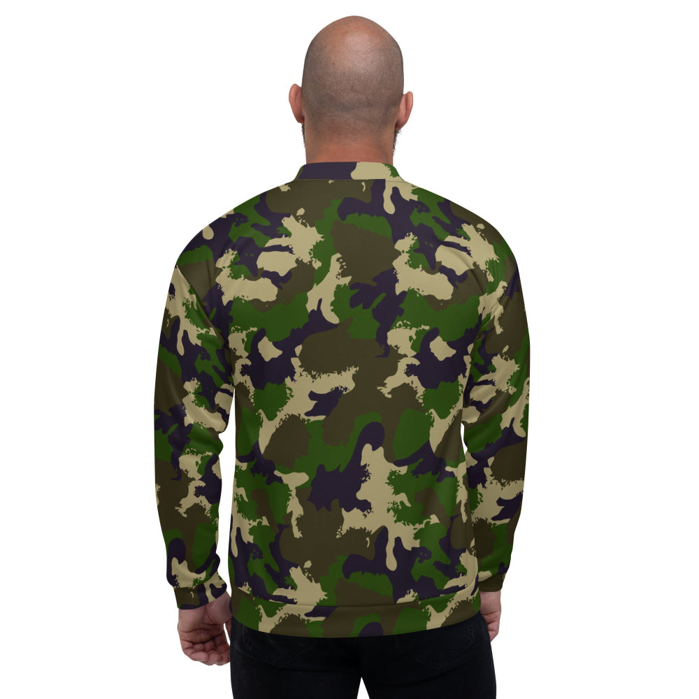 Hungarian NBC Leaf CAMO Unisex Bomber Jacket