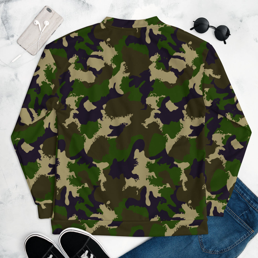 Hungarian NBC Leaf CAMO Unisex Bomber Jacket