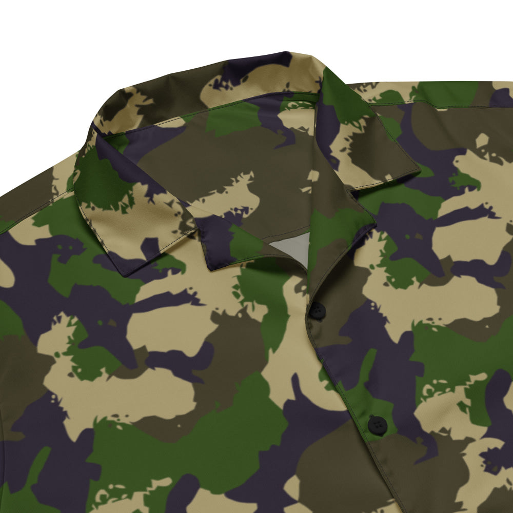 Hungarian NBC Leaf CAMO Unisex button shirt - Button Shirt