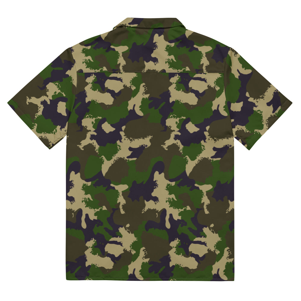 Hungarian NBC Leaf CAMO Unisex button shirt - Button Shirt