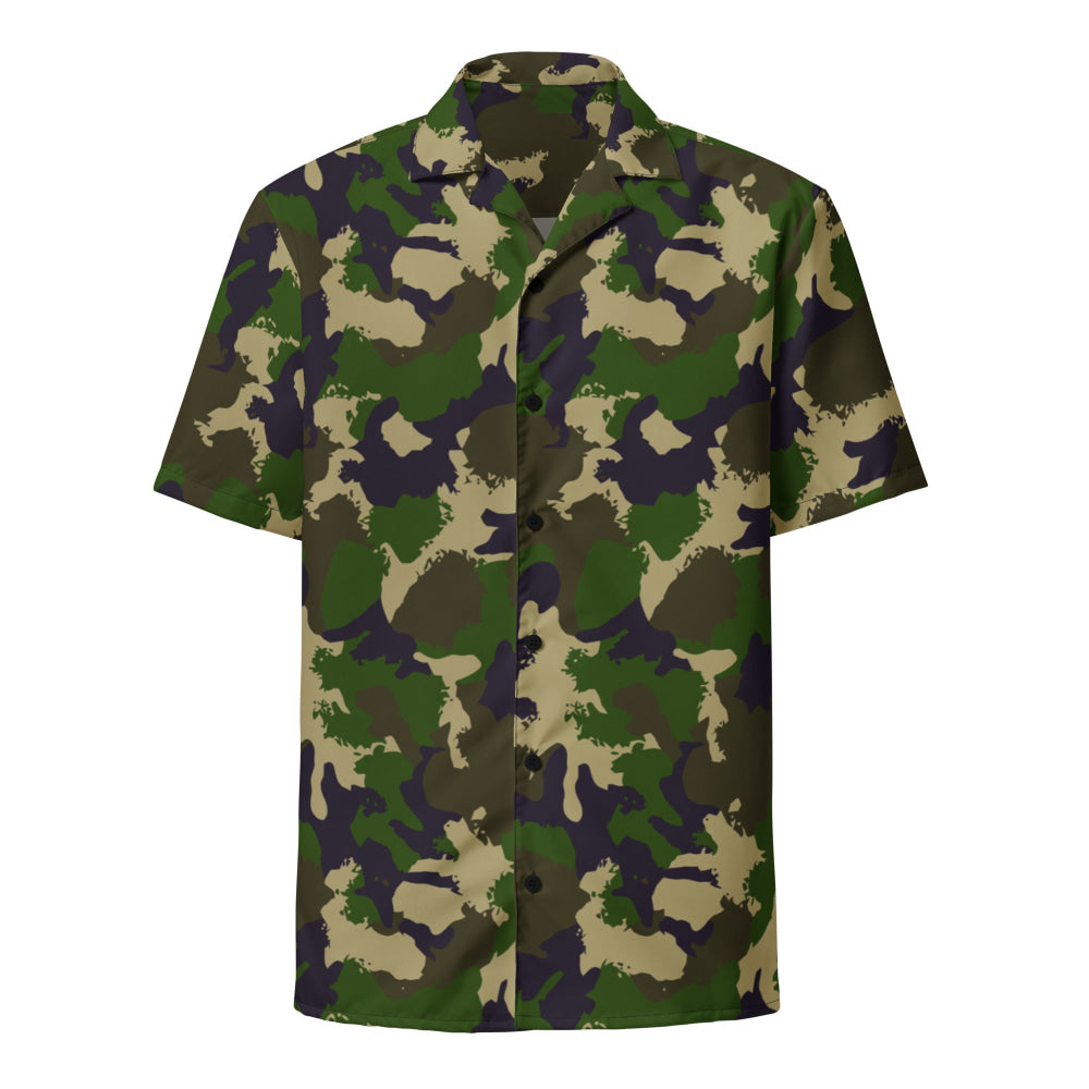 Hungarian NBC Leaf CAMO Unisex button shirt - Button Shirt