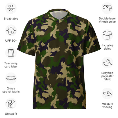 Hungarian NBC Leaf CAMO unisex sports jersey - Unisex Sports Jersey