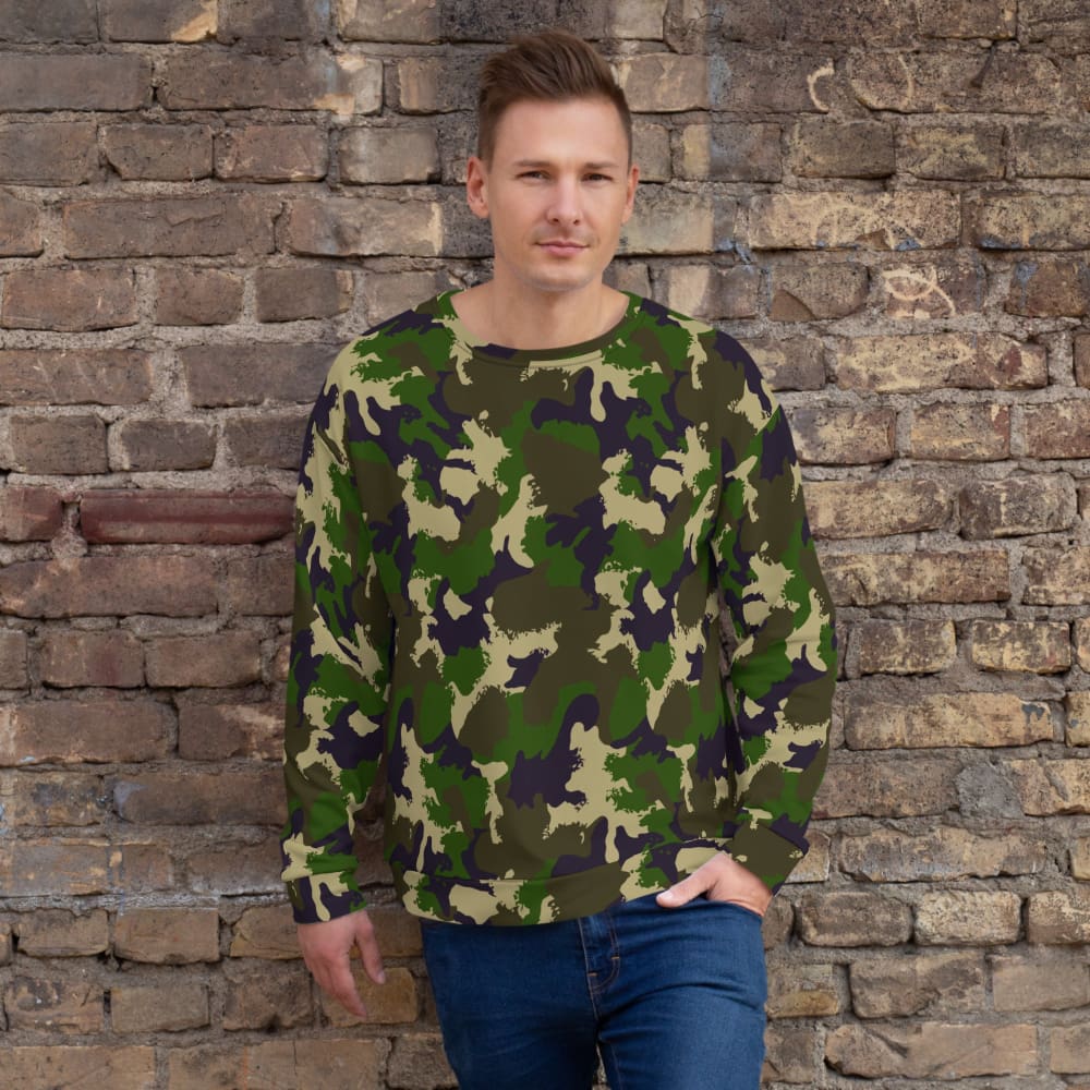 Hungarian NBC Leaf CAMO Unisex Sweatshirt - XS