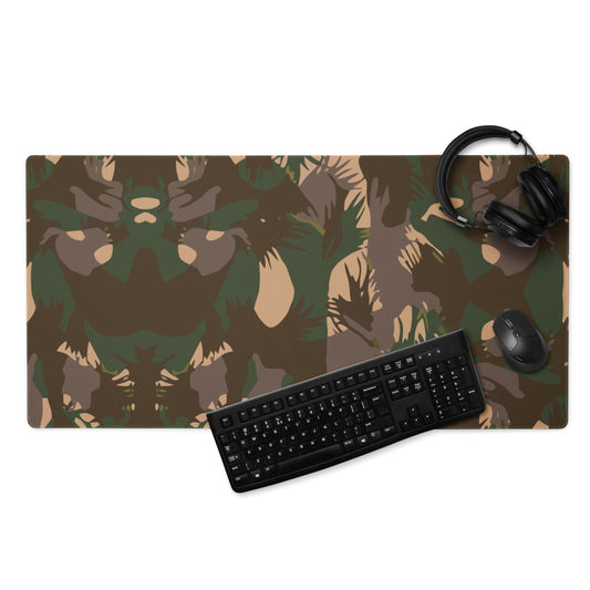 Indian Army Palm Frond CAMO Gaming mouse pad - 36″×18″ - Mouse Pad