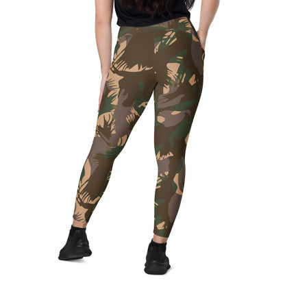 Indian Army Palm Frond CAMO Leggings with pockets - Womens With Pockets