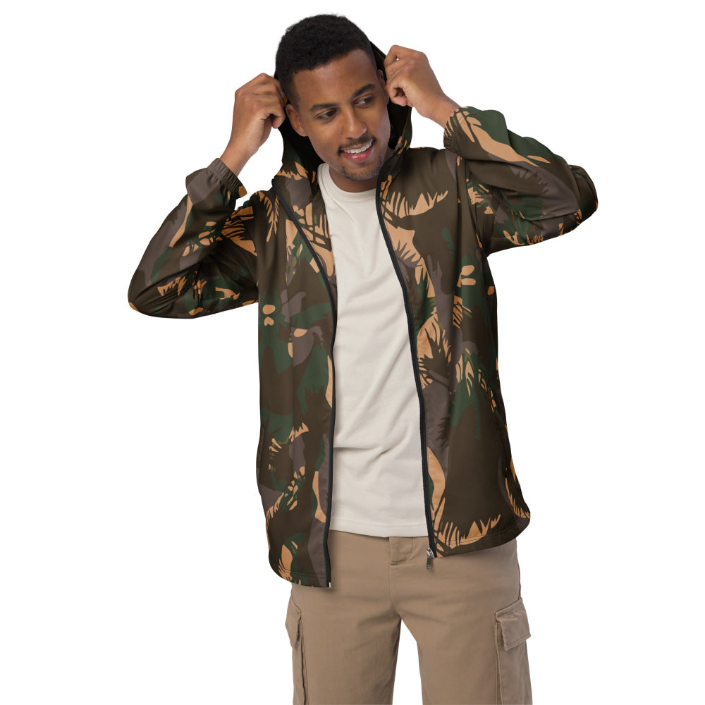 Indian Army Palm Frond CAMO Men’s windbreaker - Mens Windbreaker