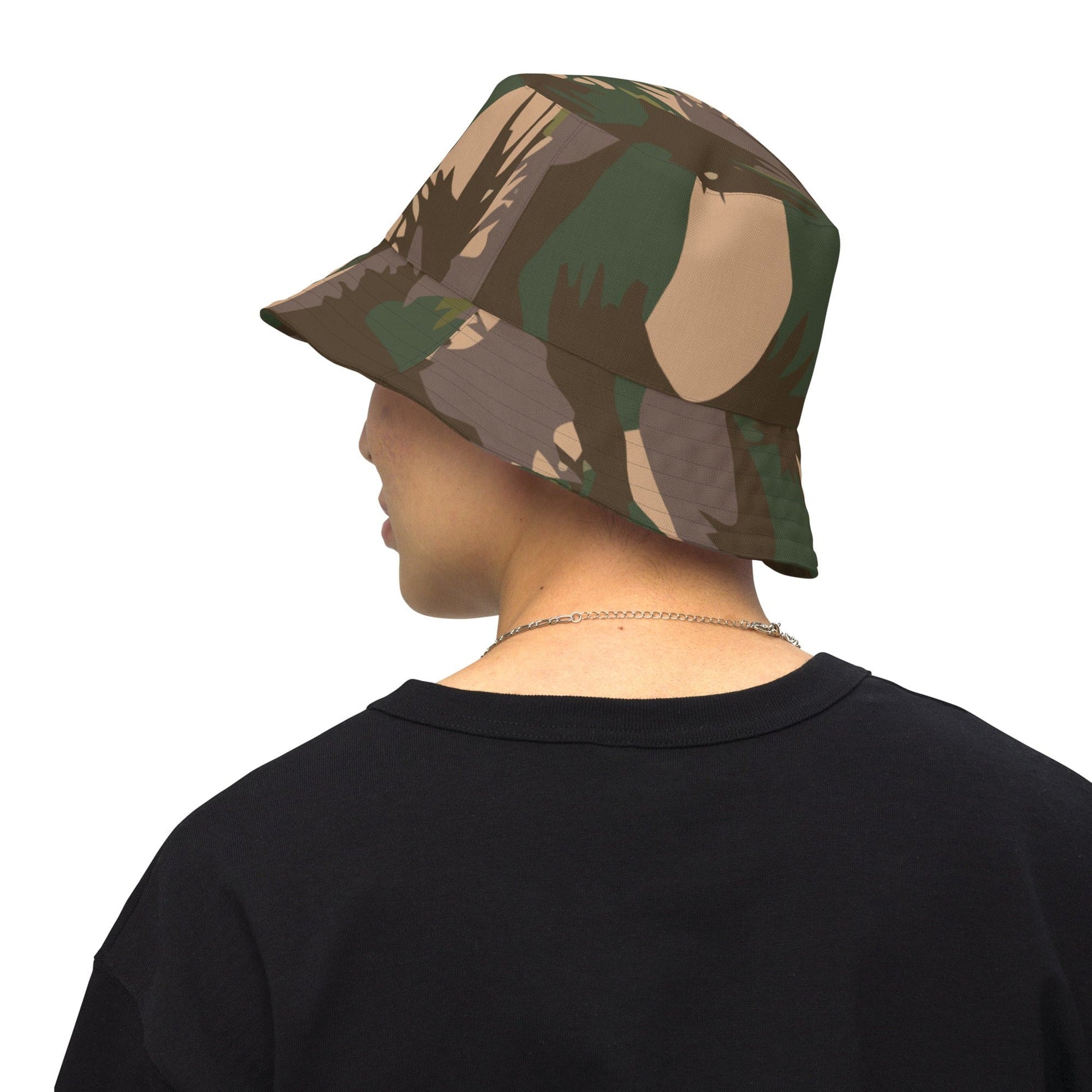 Indian Army Palm Frond CAMO Reversible bucket hat - Bucket Hat