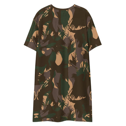 Indian Army Palm Frond CAMO T-shirt dress